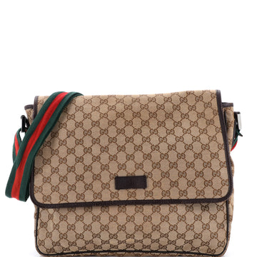 Web Strap Flap Messenger Gg Canvas