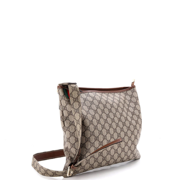 Web Loop Flat Messenger Gg Coated Canvas