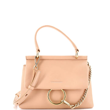 Faye Top Handle Bag Leather Small