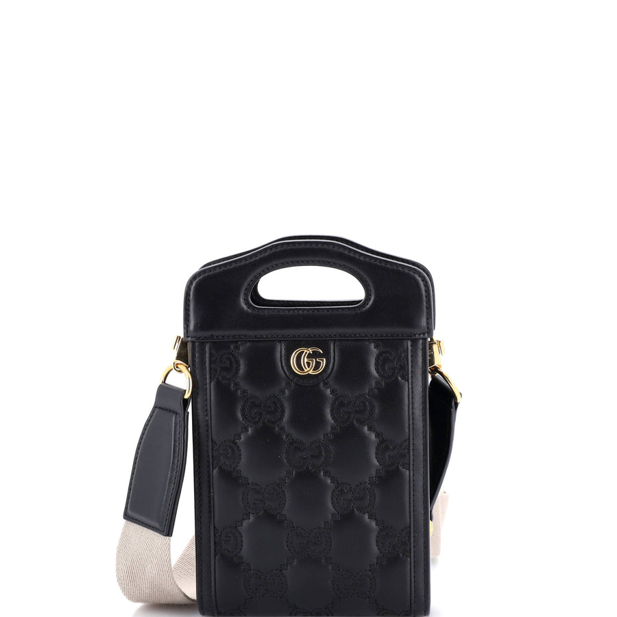 Gucci Top Handle Crossbody Bag Gg