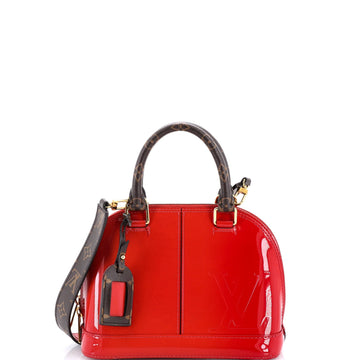 Louis Vuitton Alma Handbag Vernis With
