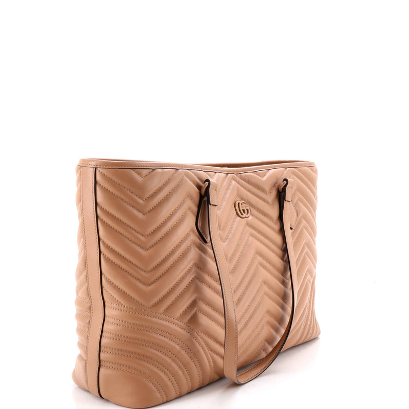 Monochrome Gg Marmont Tote Matelasse