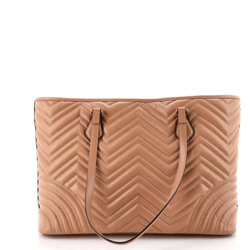 Monochrome Gg Marmont Tote Matelasse