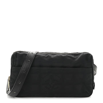 Nylon Sport Waist Bag Black