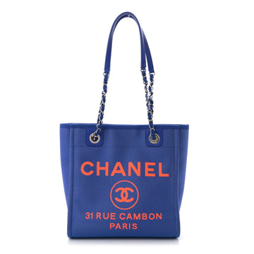 Mixed Fibers Mini Deauville Tote Blue