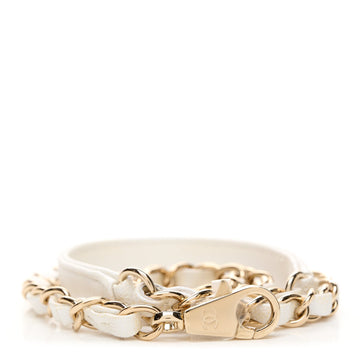 Iridescent Caviar Coco Handle Strap