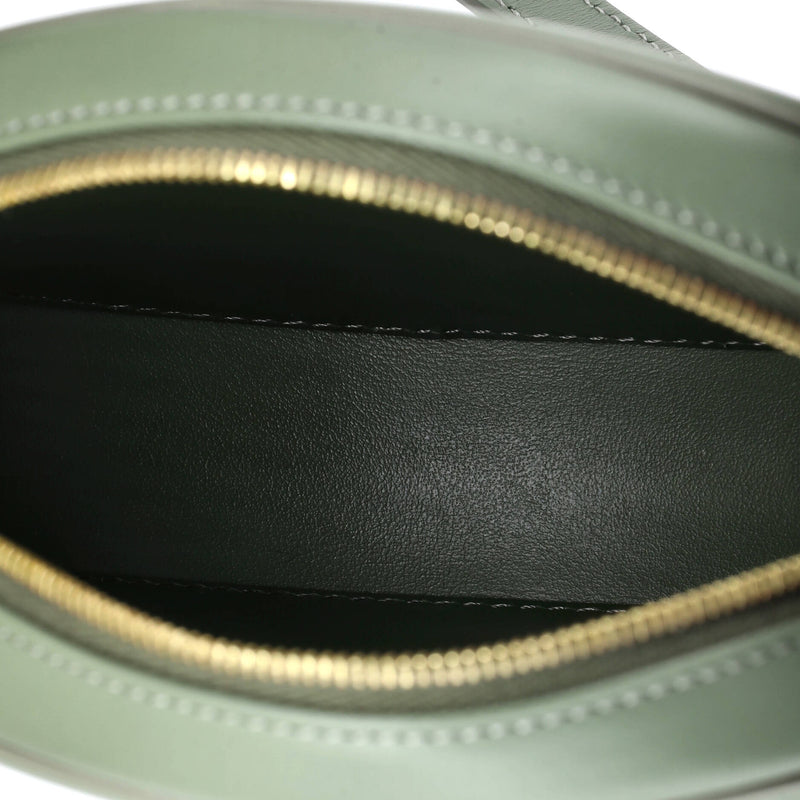 Triomphe Oval Crossbody Bag Leather Mini