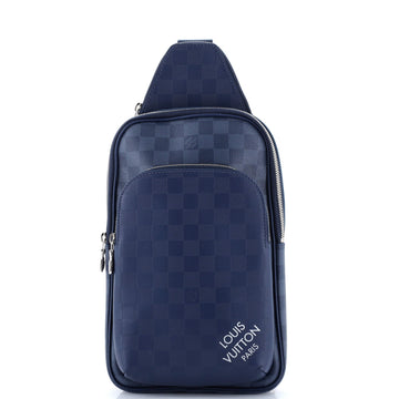 Avenue Sling Bag Nm Damier Graphite And