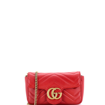 Gucci Gg Marmont Flap Bag Matelasse