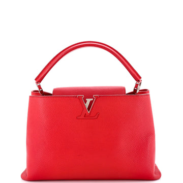 Louis Vuitton Capucines Bag Leather Mm