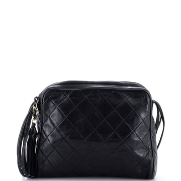 Vintage Camera Tassel Bag Quilted