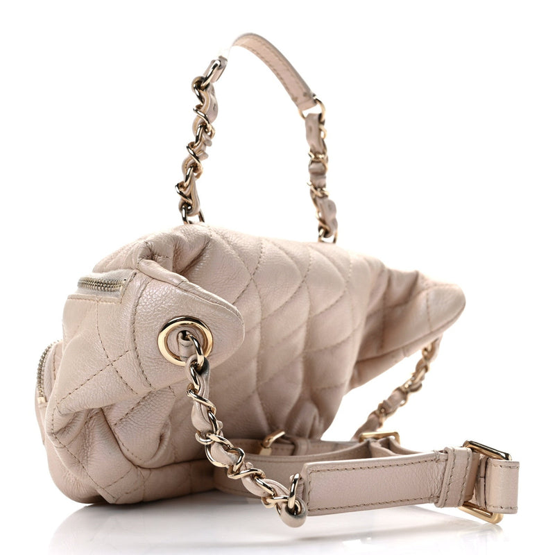 Iridescent Calfskin Quilted All About