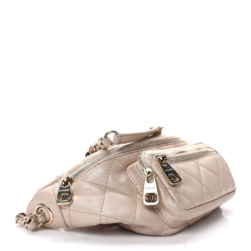 Iridescent Calfskin Quilted All About