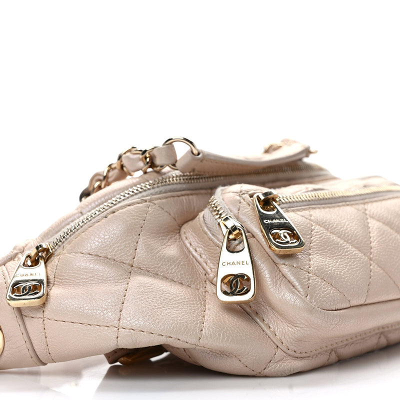 Iridescent Calfskin Quilted All About