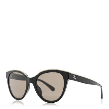 Acetate Cc Butterfly Sunglasses Black