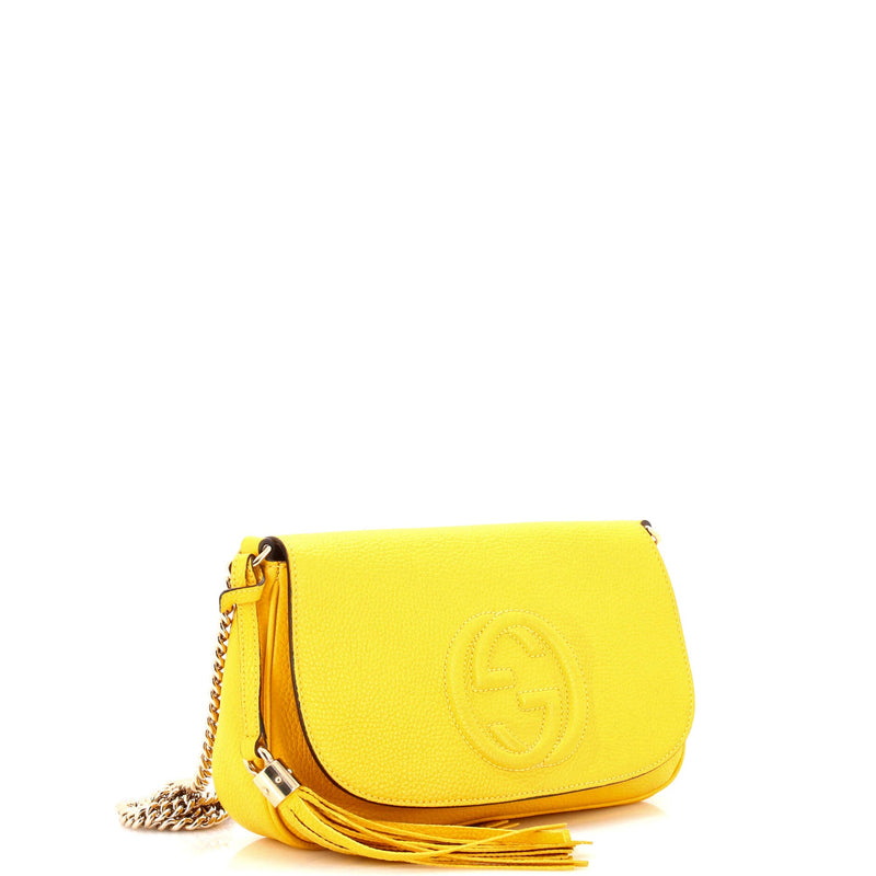 Soho Chain Crossbody Bag Leather Medium