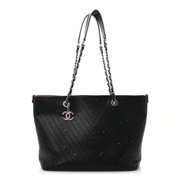 Perforated Grained Calfskin Large