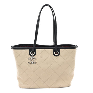 Grained Calfskin Medium Fever Shopping