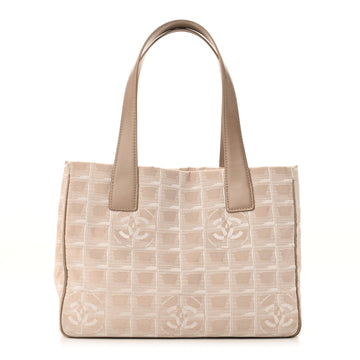 Nylon Medium Travel Tote Beige