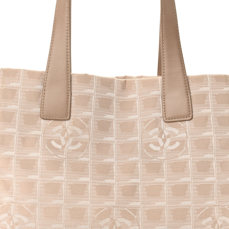 Nylon Medium Travel Tote Beige