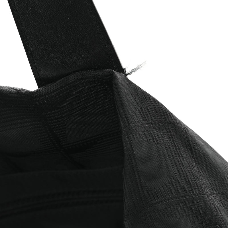 Nylon Medium Travel Tote Black