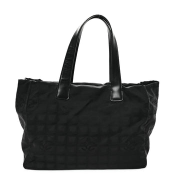 Nylon Medium Travel Tote Black
