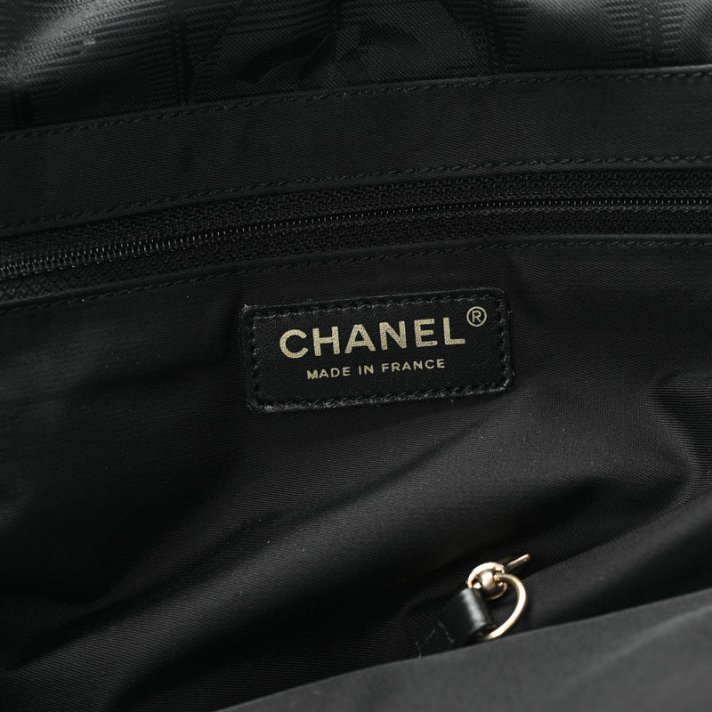 Nylon Medium Travel Tote Black