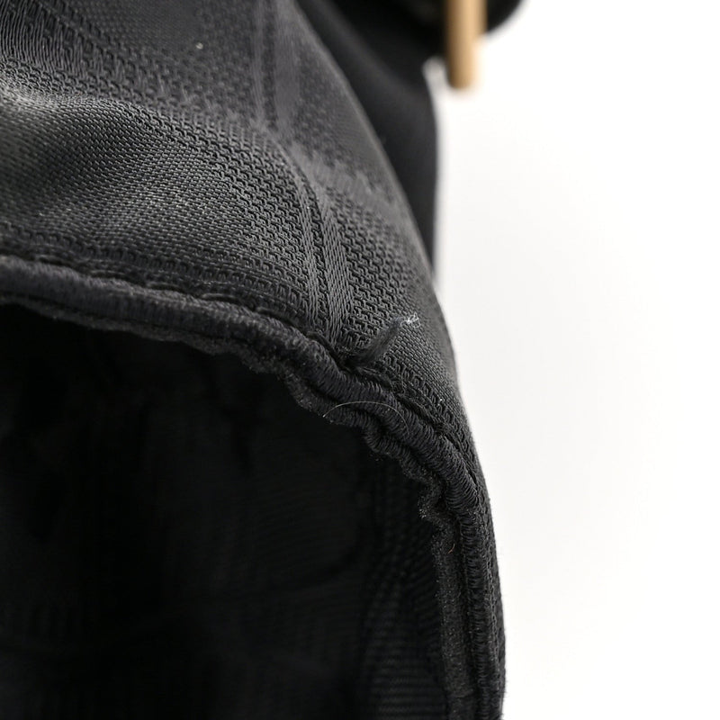 Nylon Large Travel Tote Black