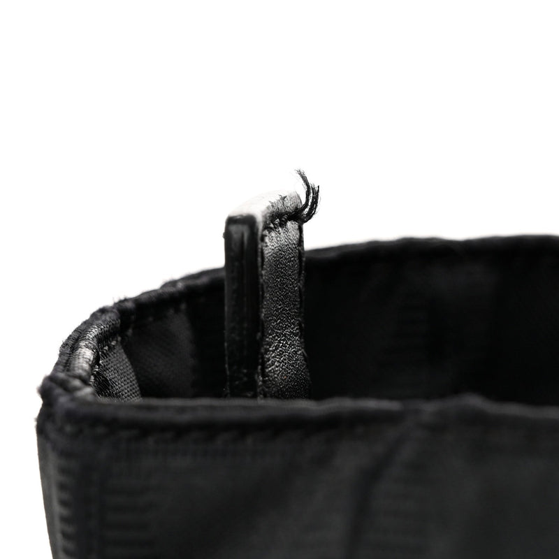 Nylon Large Travel Tote Black