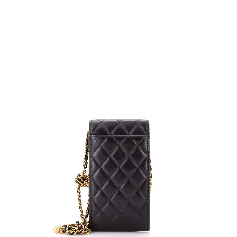 Pearl Crush Phone Holder Crossbody Bag