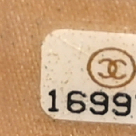 Lambskin Camellia Embossed Large Gusset