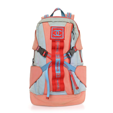 Chanel Nylon Sports Backpack Multicolor