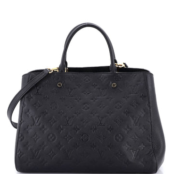 Montaigne Handbag Empreinte Leather Gm