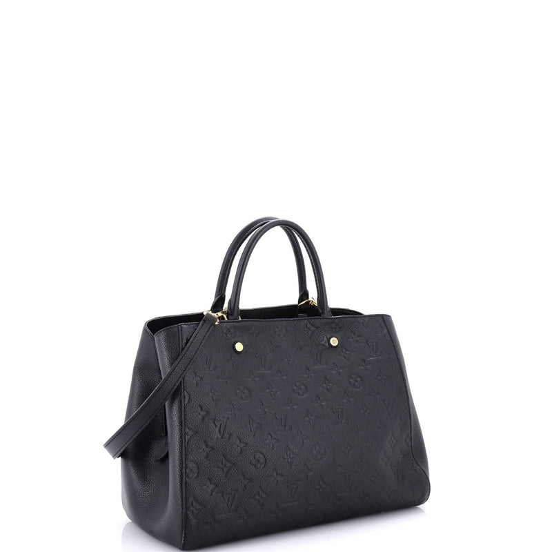 Montaigne Handbag Empreinte Leather Gm