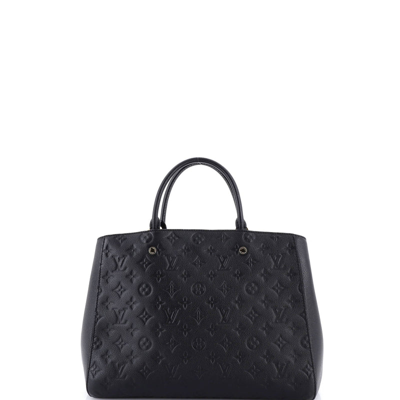 Montaigne Handbag Empreinte Leather Gm