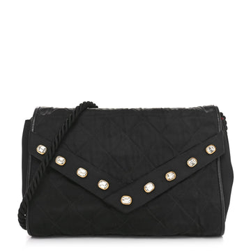 Fabric Quilted Crystal Envelope Small