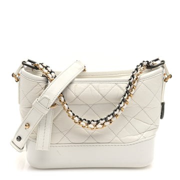 Chanel Aged Calfskin Quilted Small