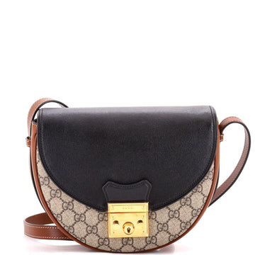 Gucci Padlock Saddle Shoulder Bag Gg