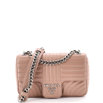 Prada Chain Flap Shoulder Bag Diagramme