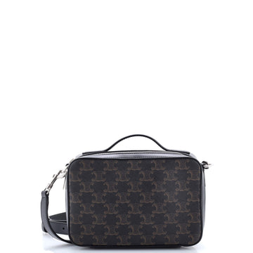 Celine Messenger Box Bag Triomphe Coated