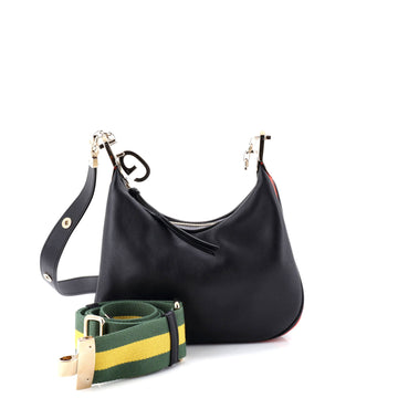 Attache Shoulder Bag Leather Small