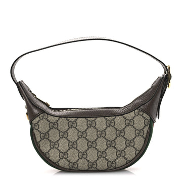 Gg Supreme Textured Calfskin Web Mini