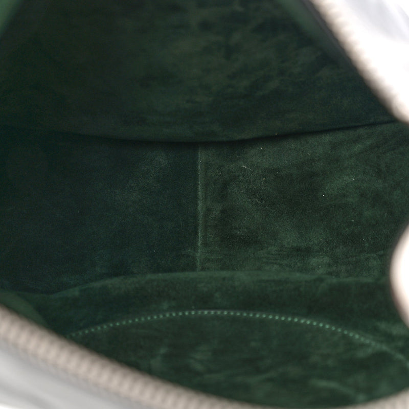 Grainy Calfskin Medium Knight Bag Black