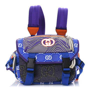Jersey Gg All Over Sporty Flap Backpack