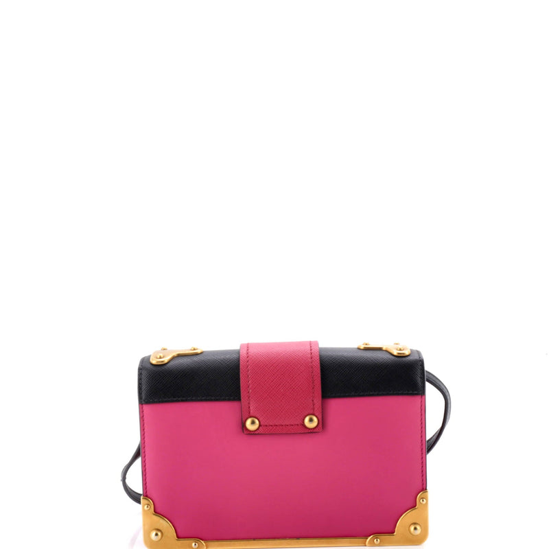 Cahier Crossbody Bag Embellished Leather