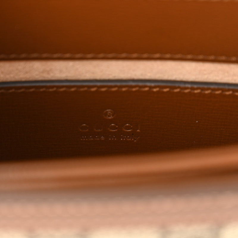 Gg Supreme Horsebit Belt Bag Beige Brown