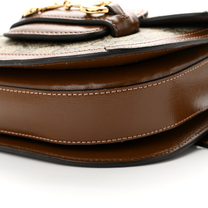Gg Supreme Horsebit Belt Bag Beige Brown