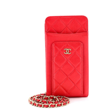 O Phone Holder Crossbody Bag Quilted