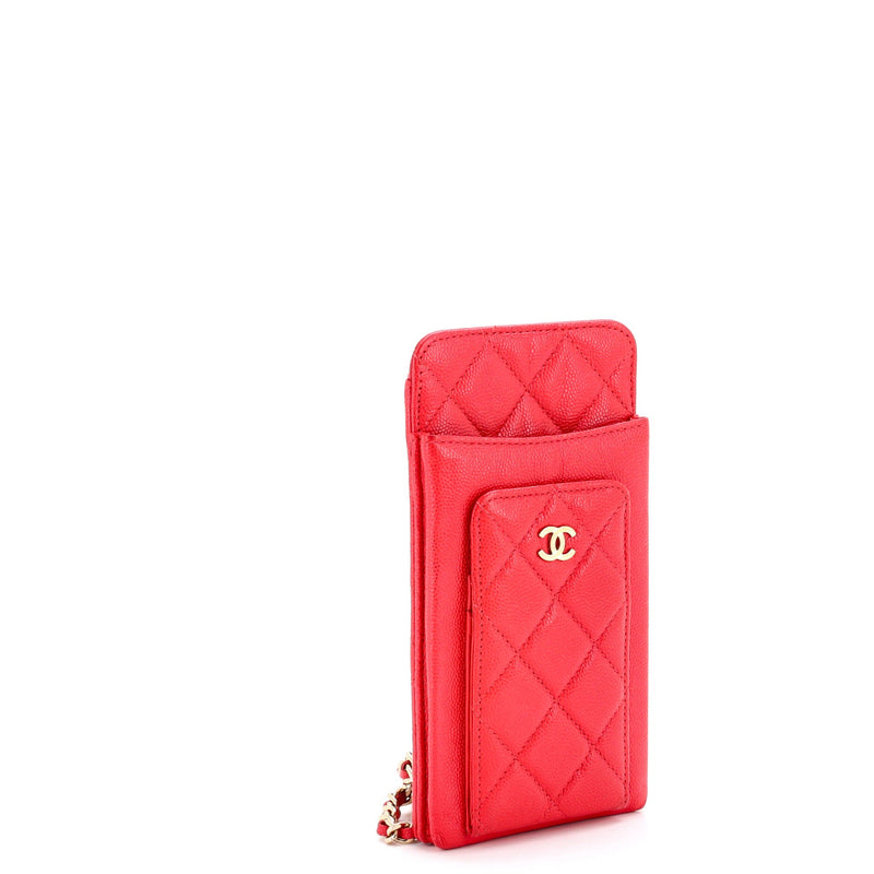 O Phone Holder Crossbody Bag Quilted