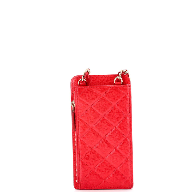 O Phone Holder Crossbody Bag Quilted